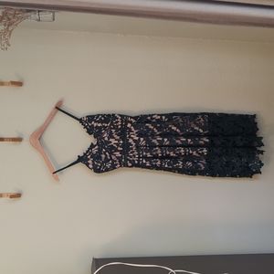 Emerald green lace dress size small